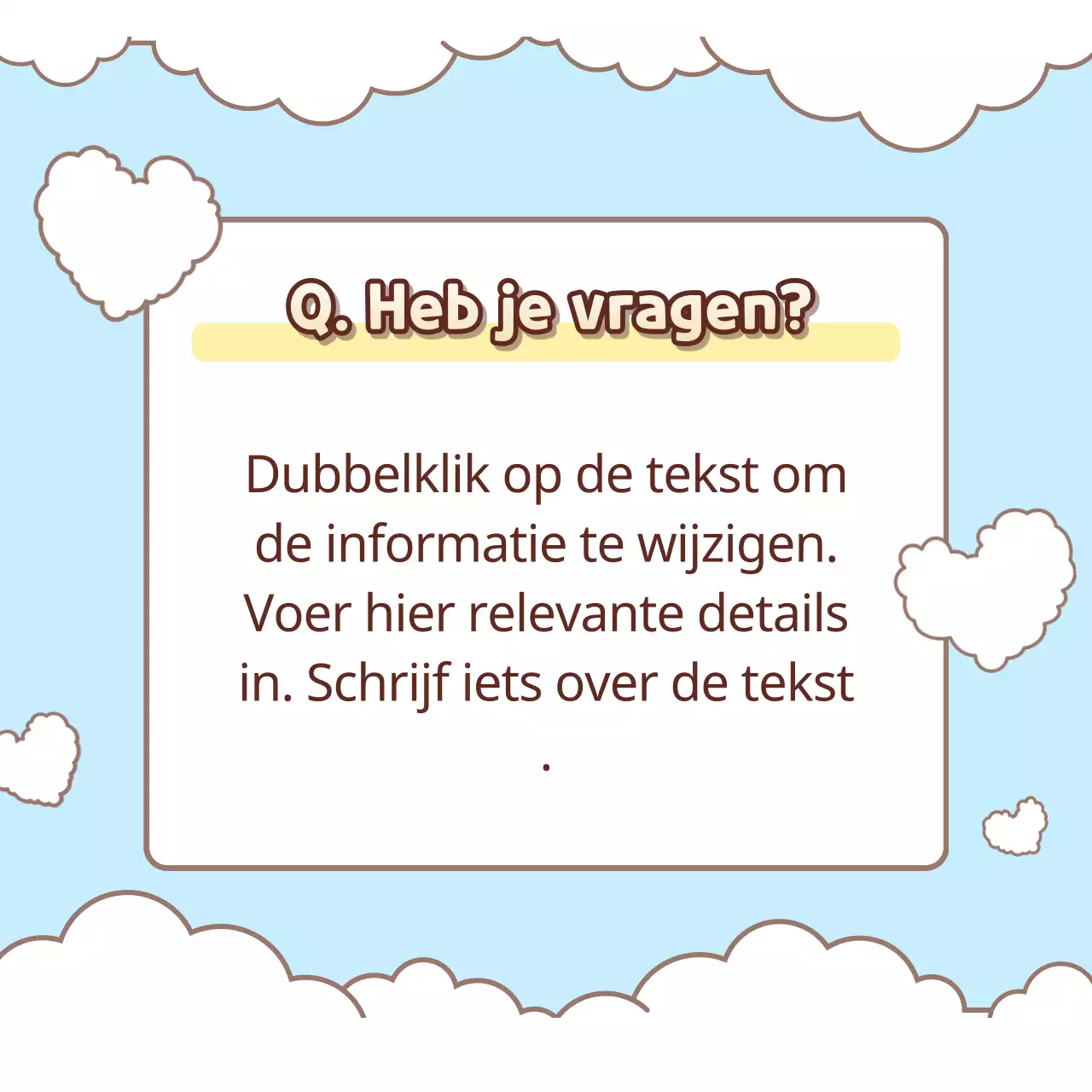 Eerste contactproject met een pastel messenger concept