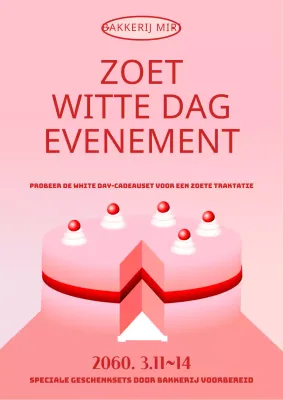Pink Cake Point's Witte Dag Evenement