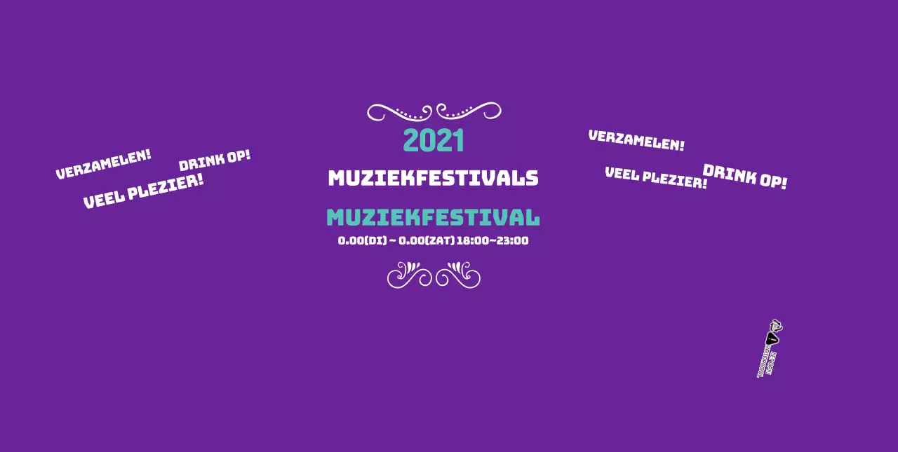 Paars muziekfestival