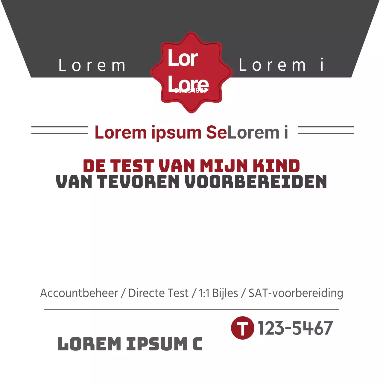 De SAT's van mijn kind