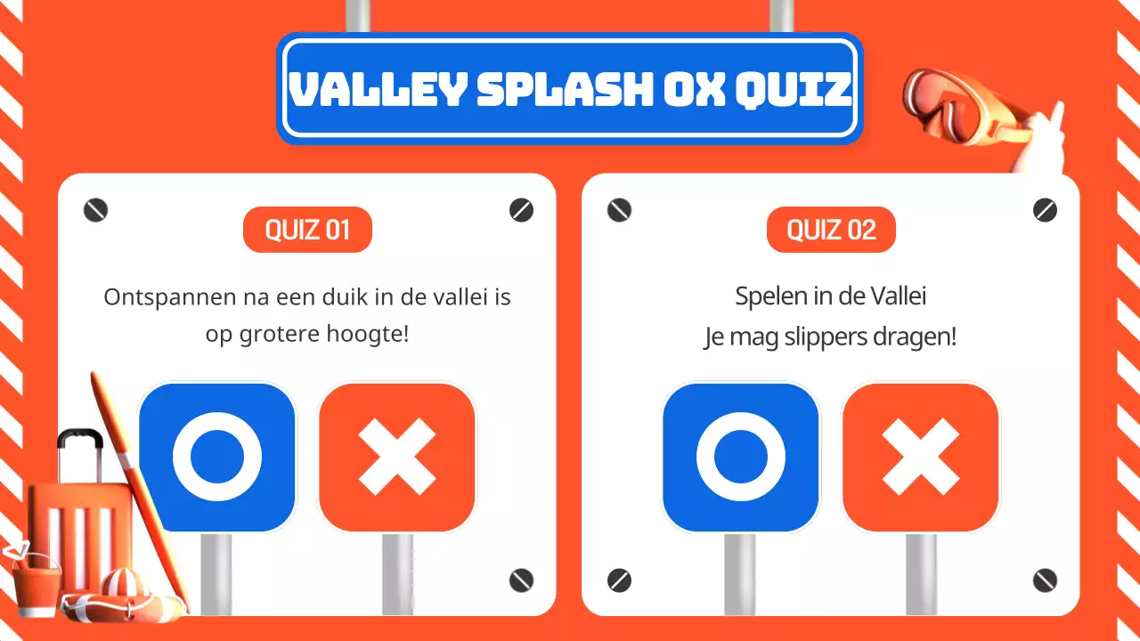 Een oranje en blauwe gids voor waterveiligheid in de zomer