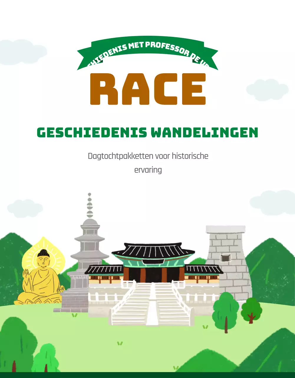 Een abstracte dagtocht door de geschiedenis van de racerij