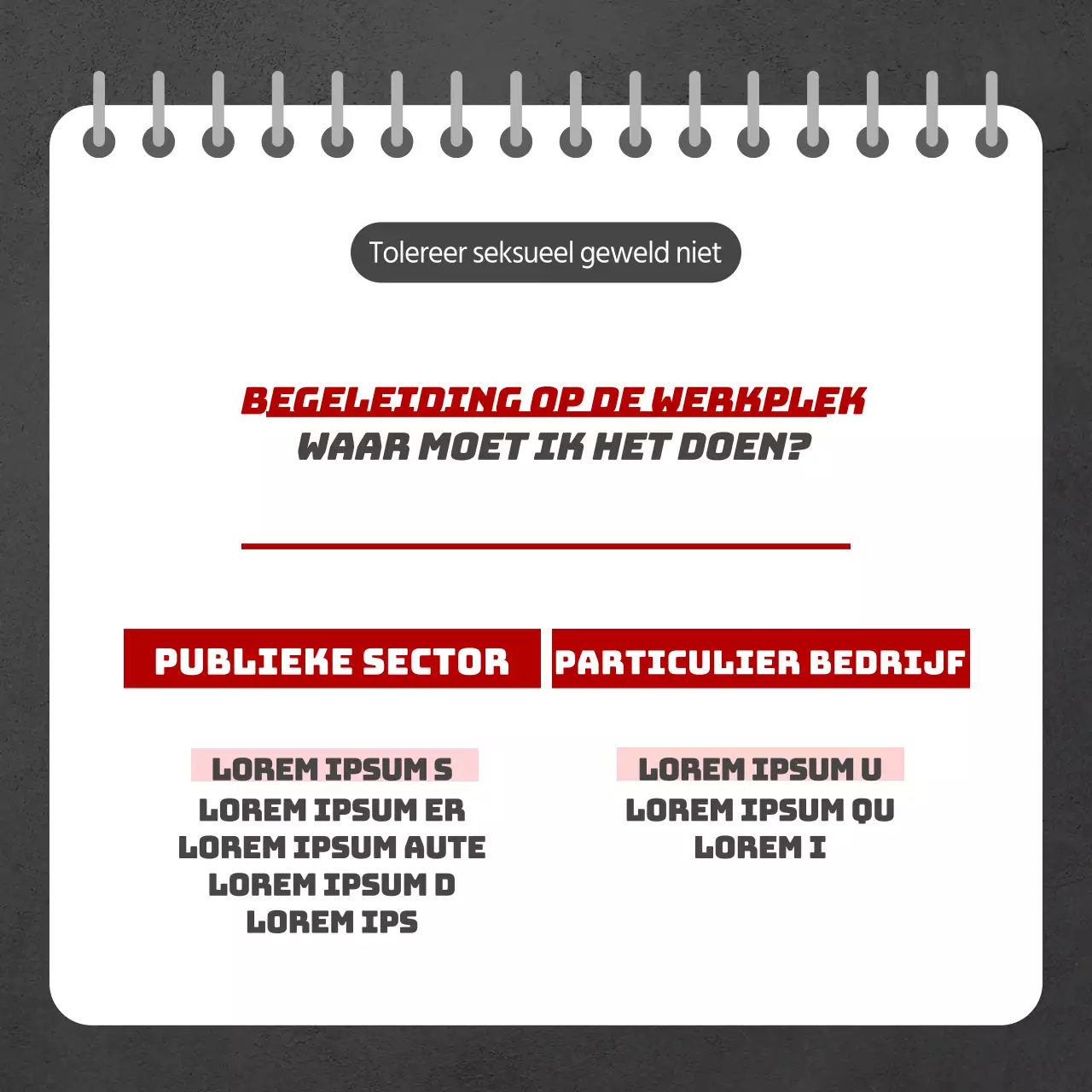 Seksueel wangedrag op de werkplek