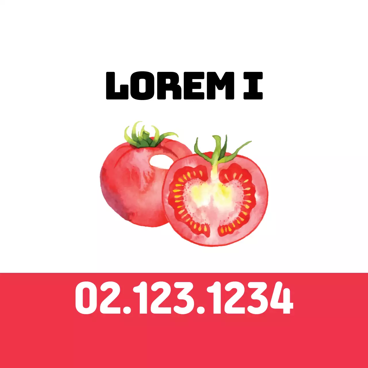 Rode illustratie nette tomatenkwekerij