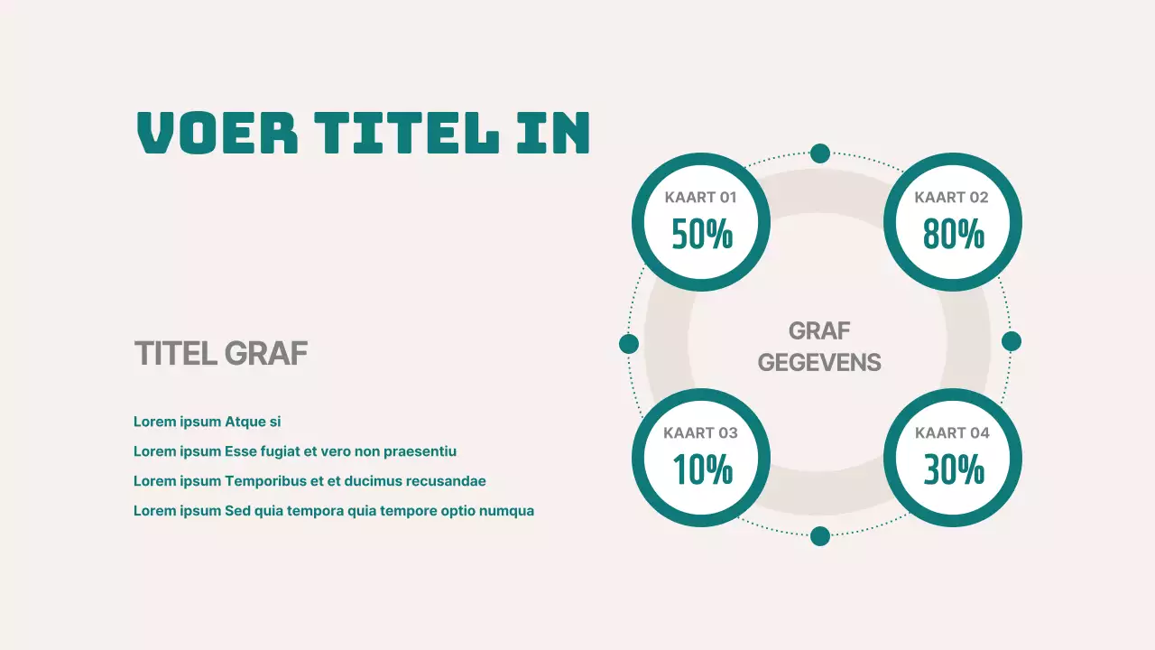 Een eenvoudige conceptgrafiek in groen