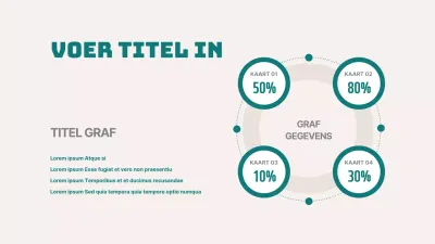Een eenvoudige conceptgrafiek in groen