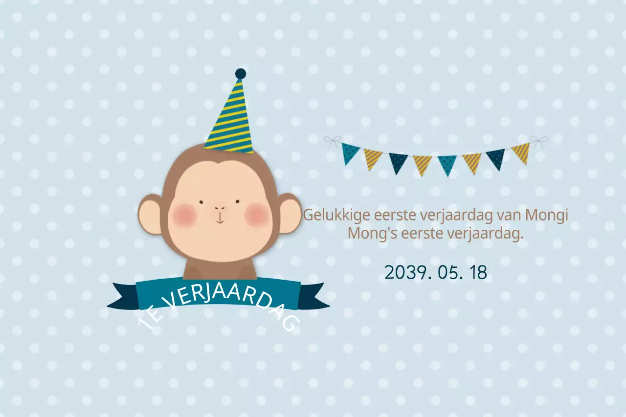 Mong's eerste verjaardag