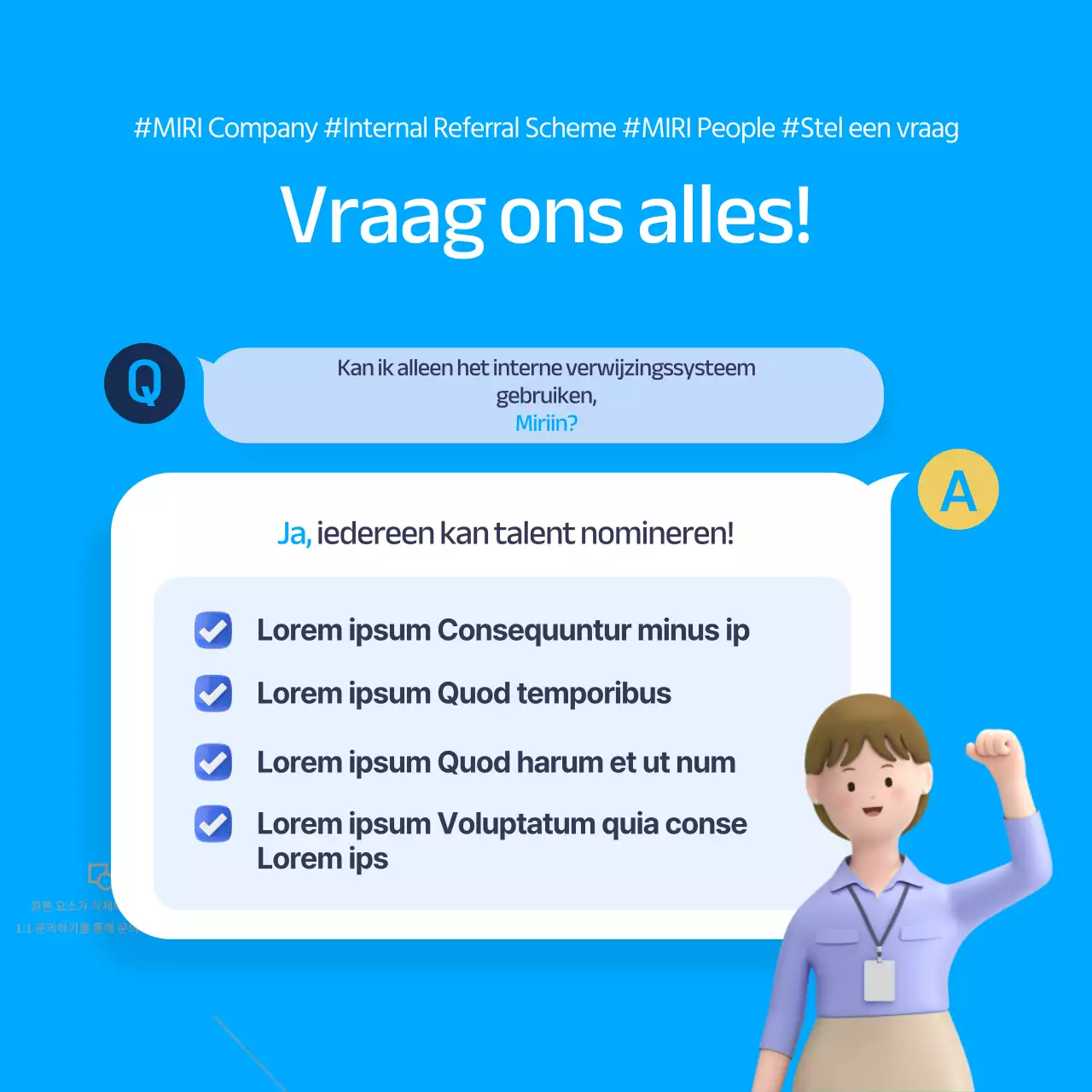 Blauwe 3D-illustratie van een intern verwijzingssysteem