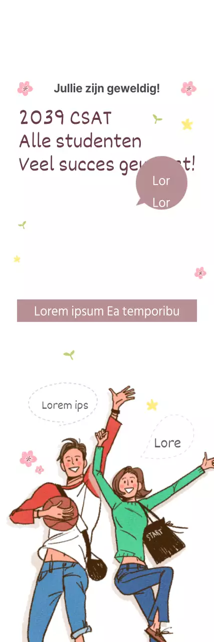 De hele school een jackpot toewensen