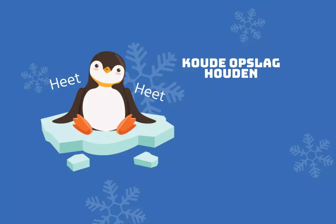 Koude opslag Pinguïn