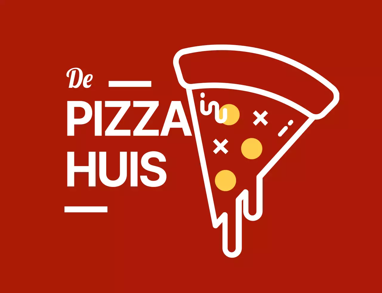 Pizza winkel t-shirt