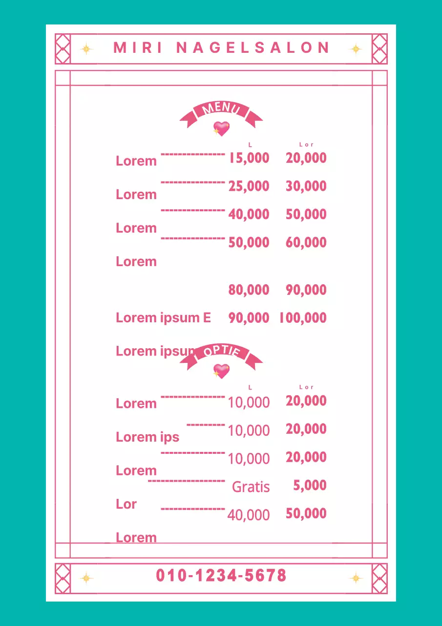 Nagel menubord_Nagel Poster02