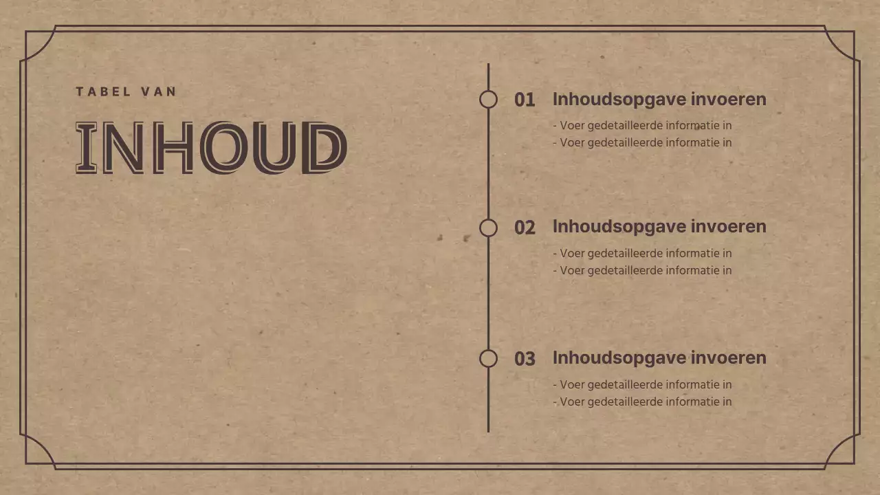 Portfolio-thema met een retro-concept