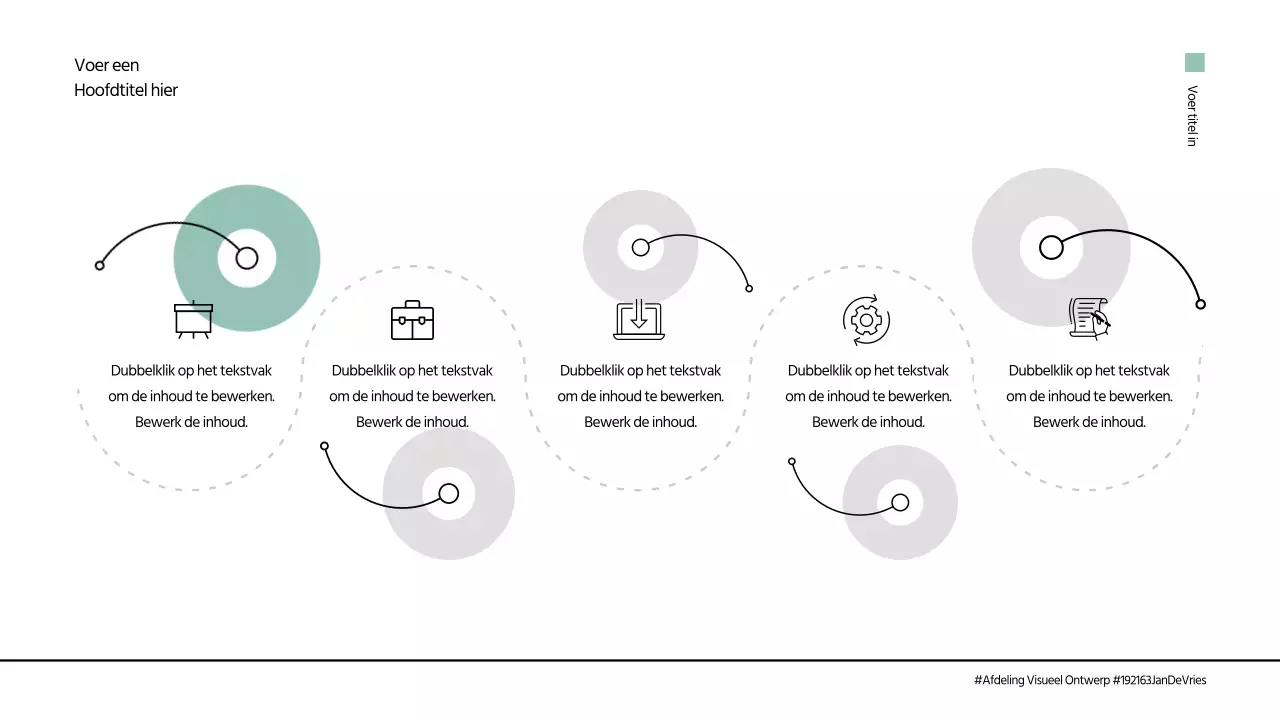 Blauw en grijs concept tijdlijngrafiek ontwerp