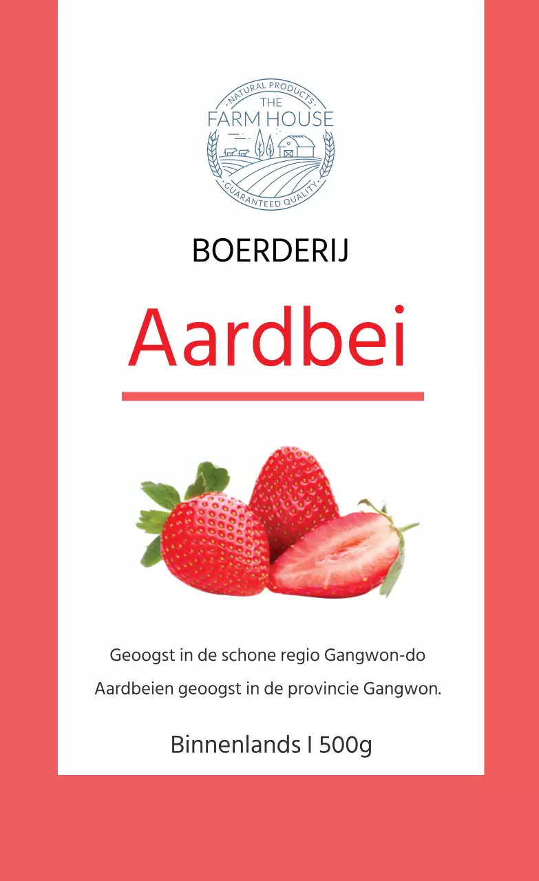Etiket aardbeien