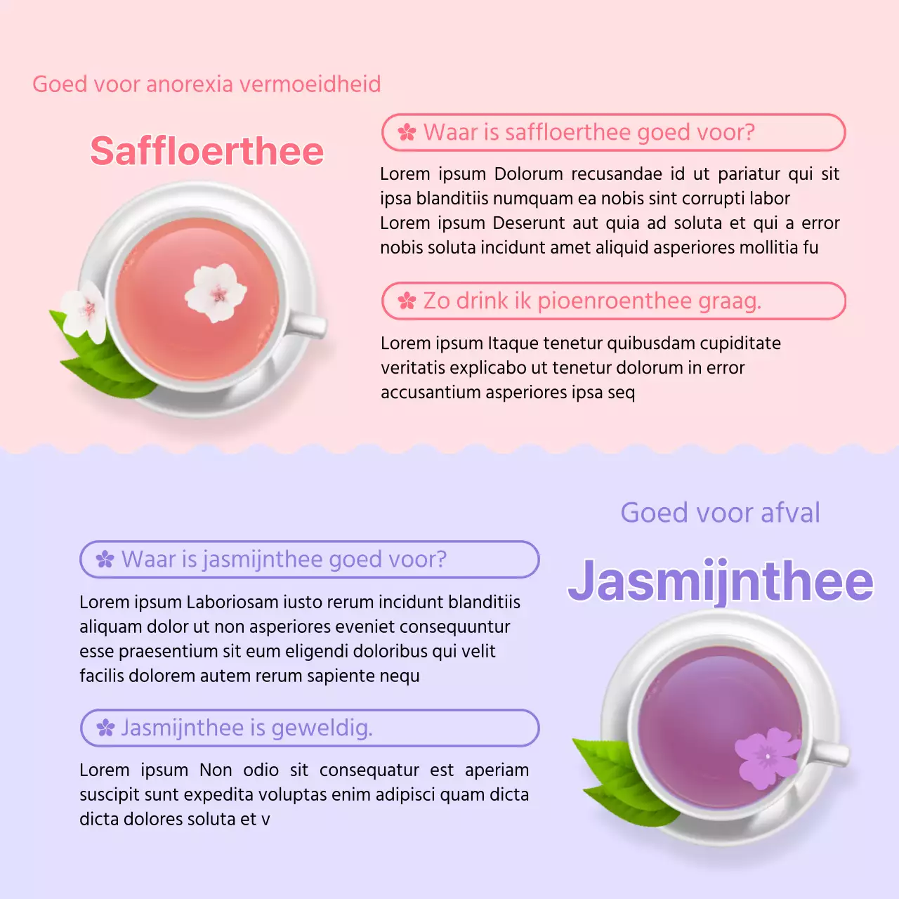 Frisse, gele illustraties geven informatie over lentebloemen.