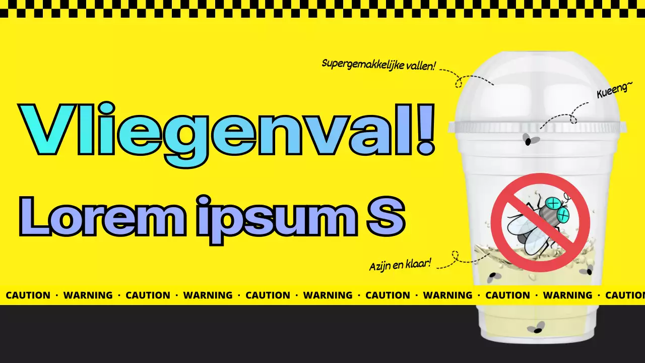 Zwart-gele fruitvliegenval Hoeveel heb je er gevangen?