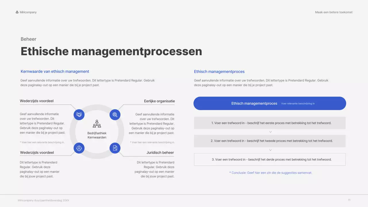 ESG-rapport met een rood, kleurrijk concept