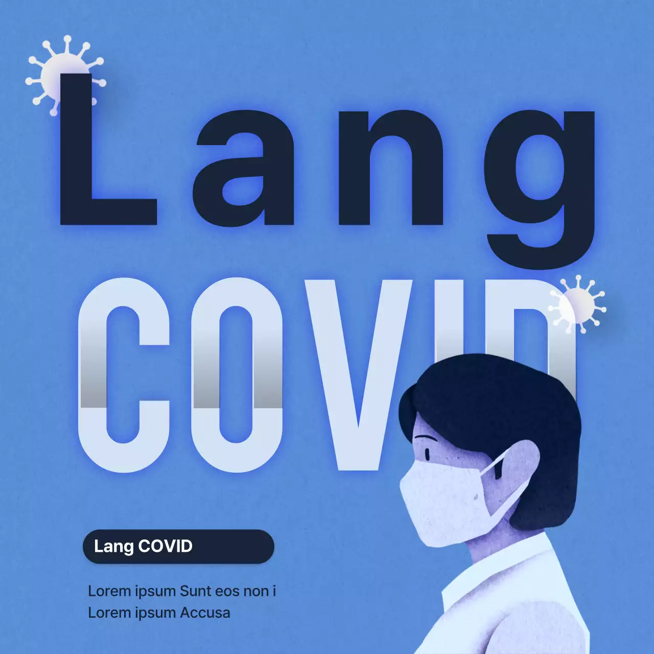 Informatie over symptomen van de blauwe en grijze nawerkingen van Long Covid