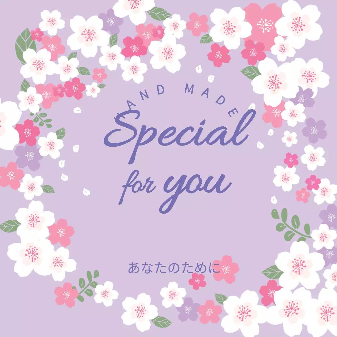 フラワーステッカー_円形01