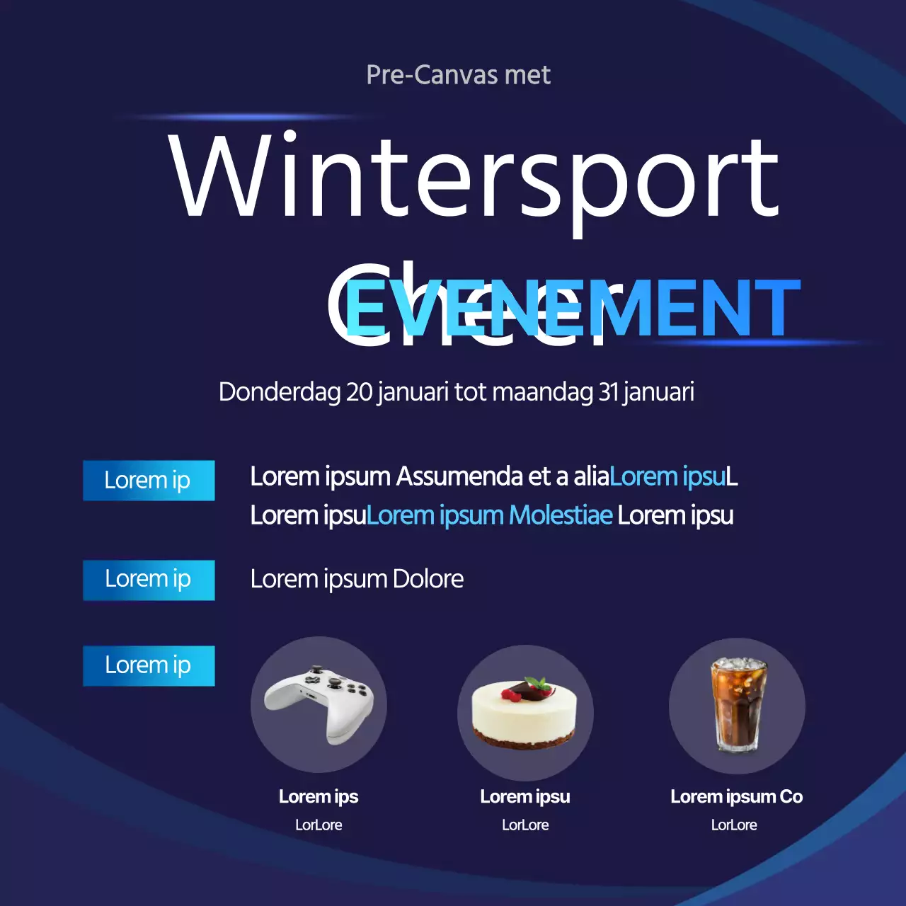 Marine Nette Wintersport Cheer Event