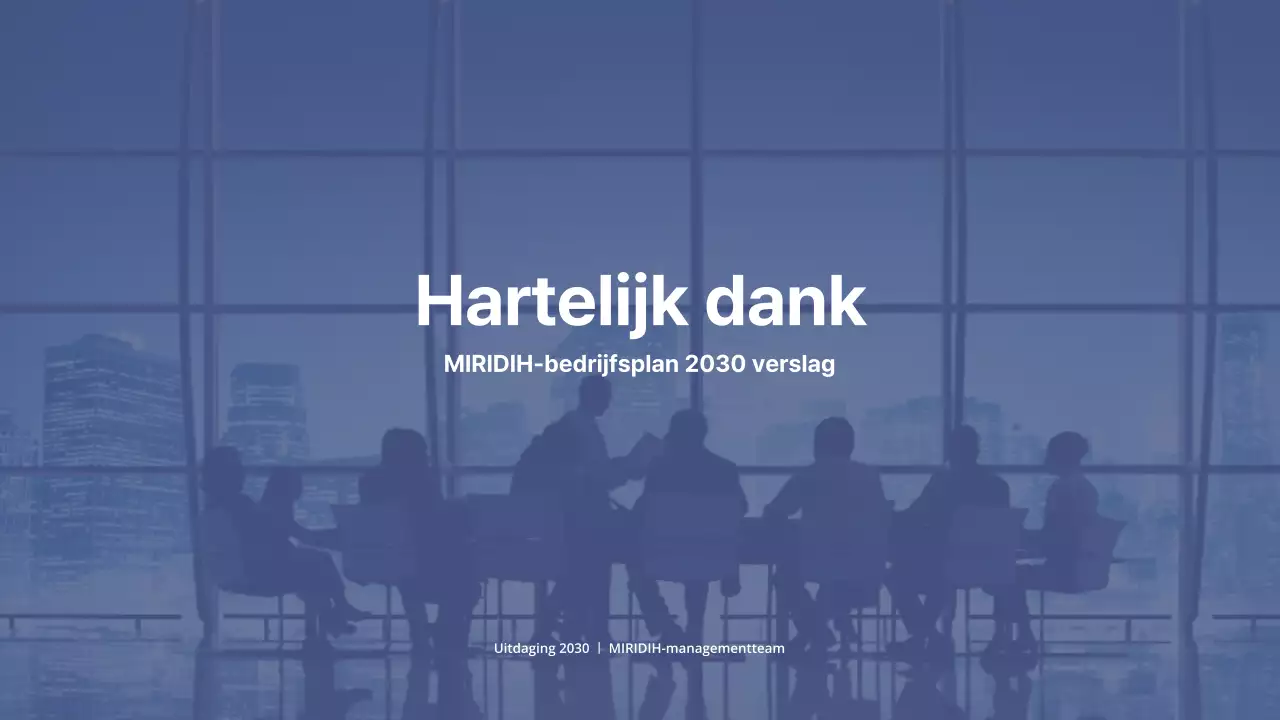 Een eenvoudig ondernemingsplan in marinetinten