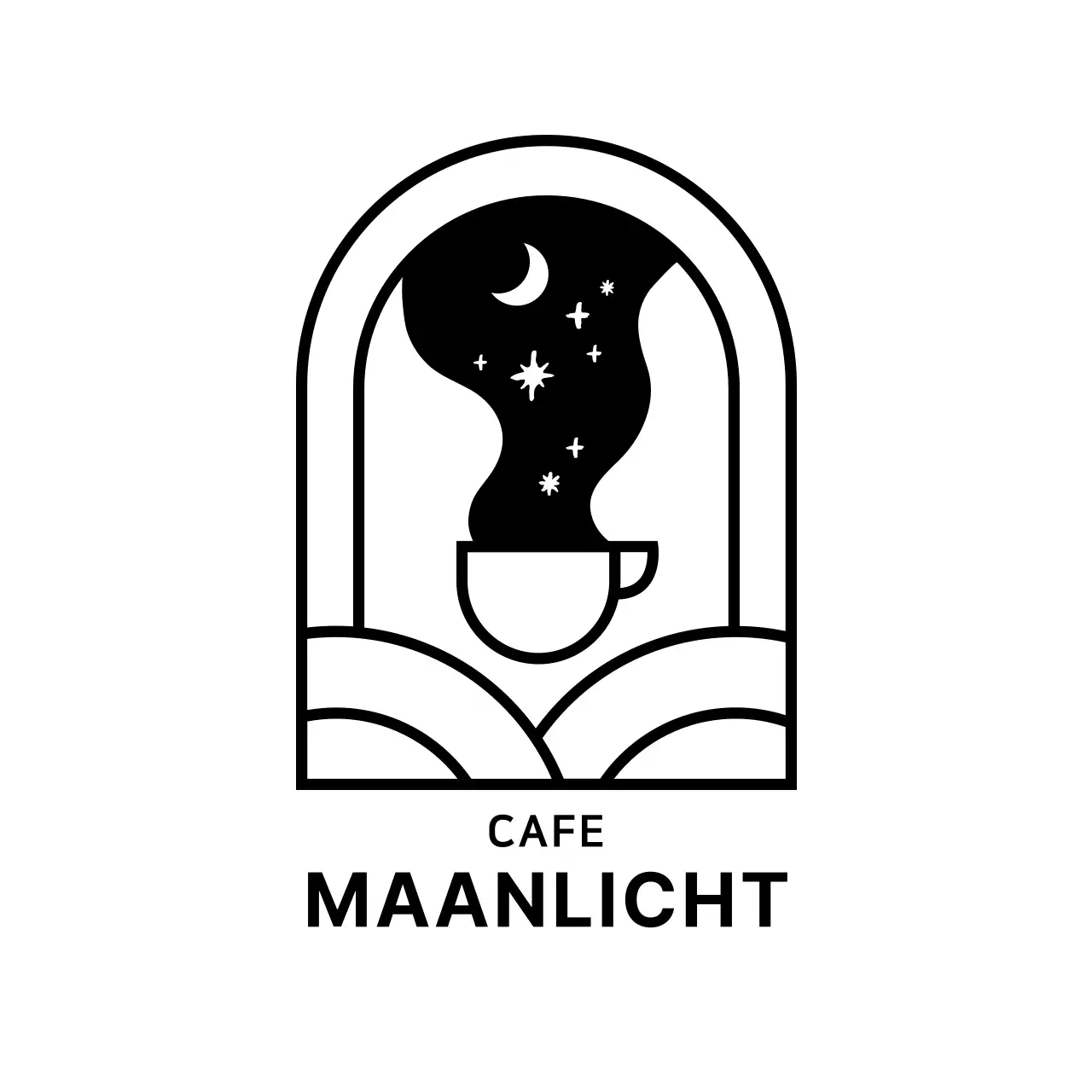 Sentimentele cafe logo ijsbekers