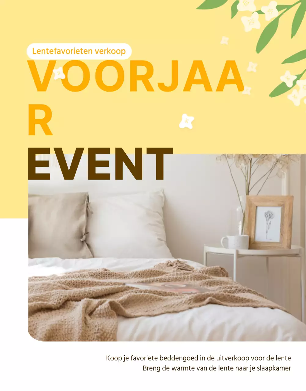 Detailpagina geel voorjaarsevenement