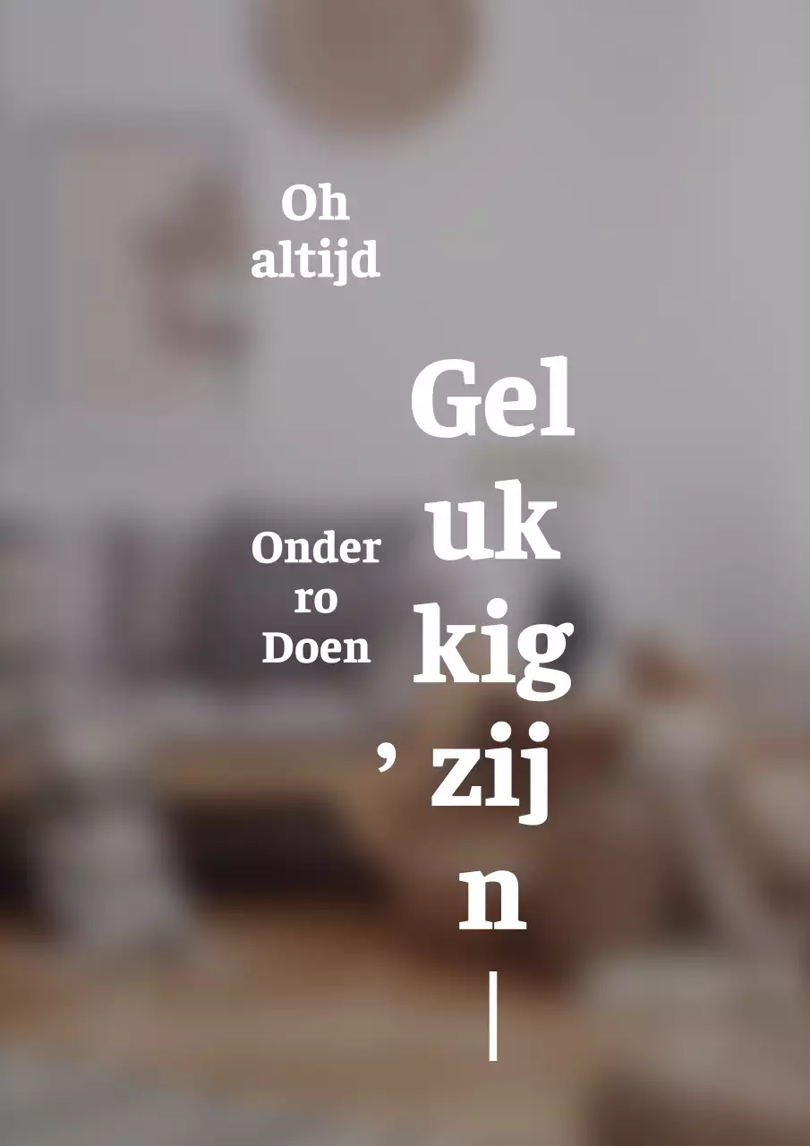 Tekstuele binnenbewegwijzering in een emotionele stijl