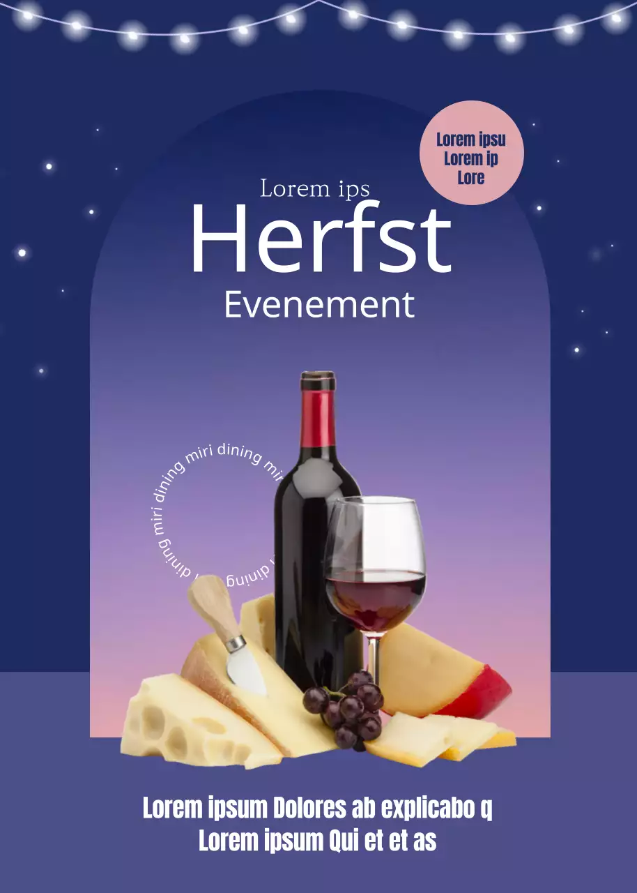 Romantisch wijndineren privékamer