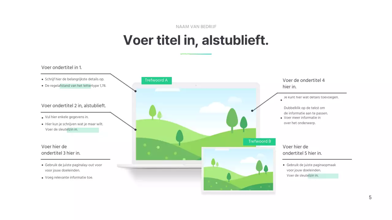 Eenvoudig Bedrijfsprofiel