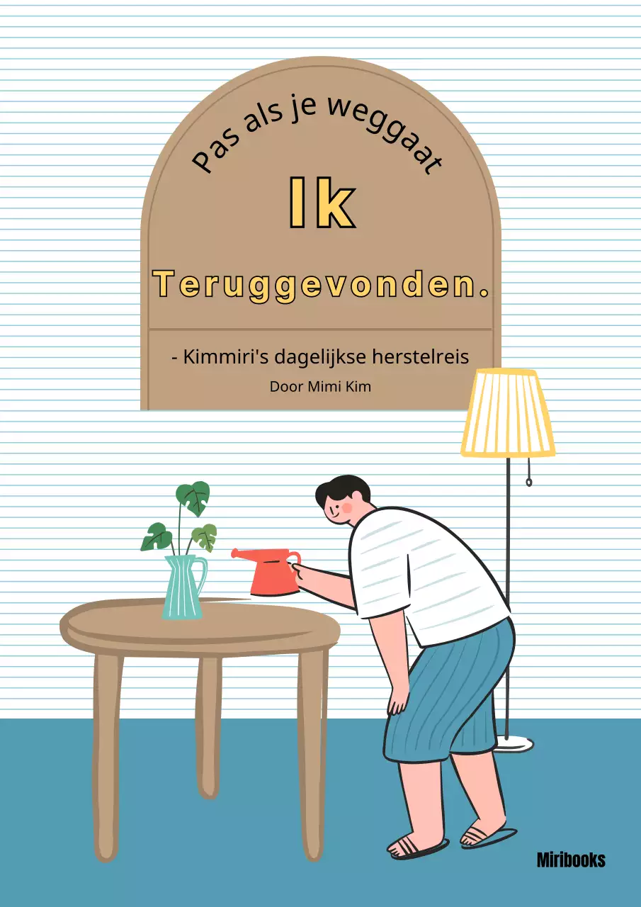 Woonkamer thema afscheidsessay in lichtblauw en beige