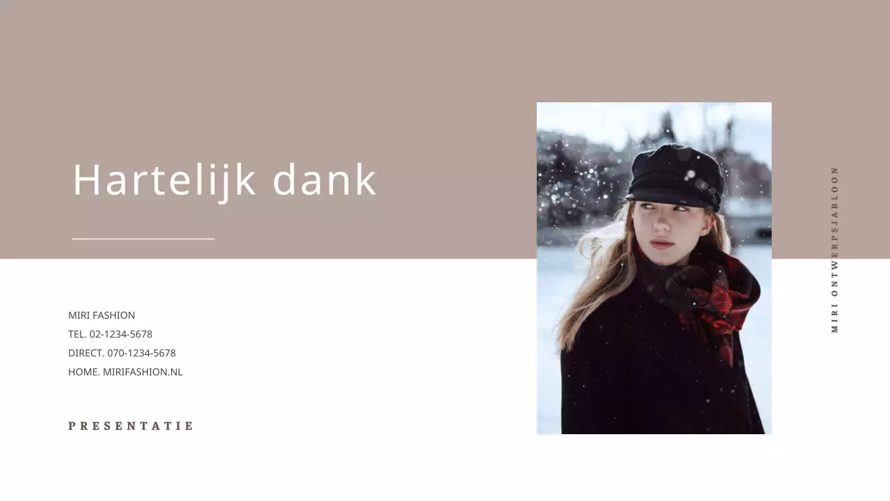 Eenvoudig businessplan voor kleding met zachte tinten