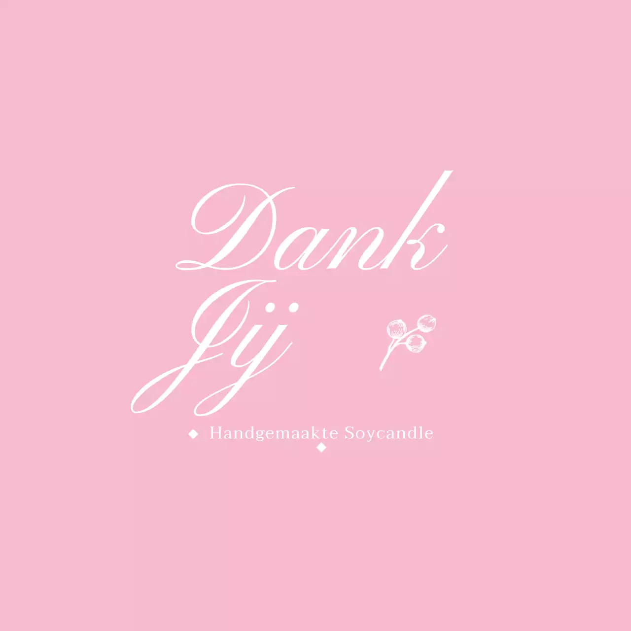 Handgemaakte Soycandle