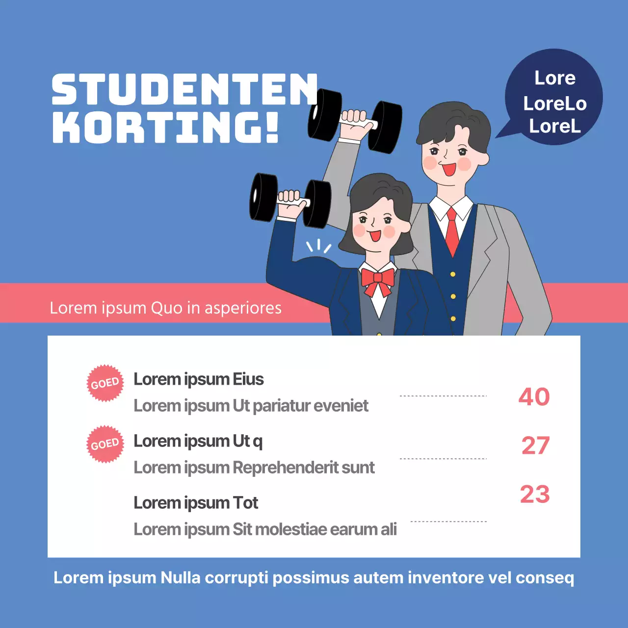 Studentenkorting