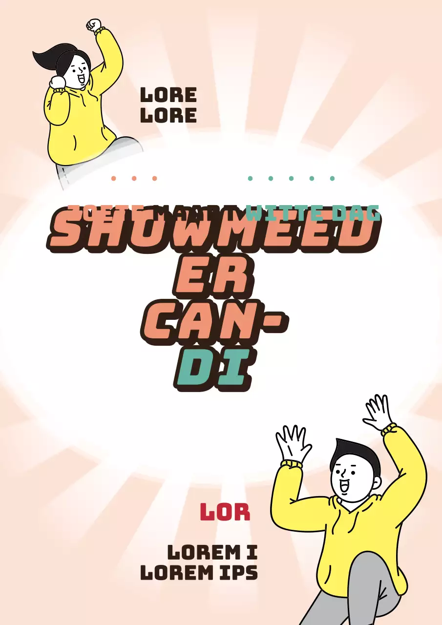 Laat me het snoep zien