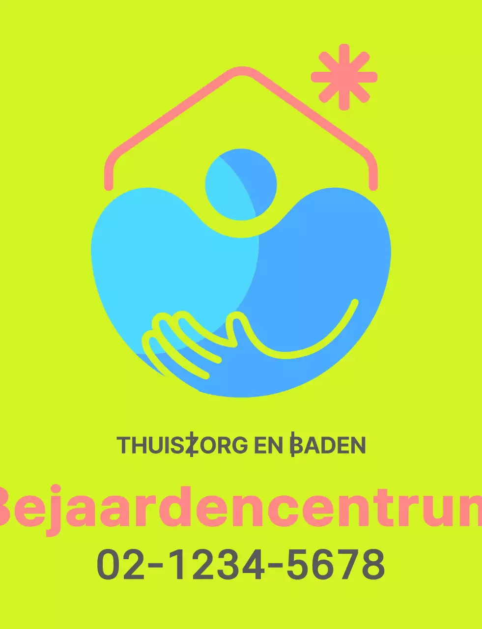 Voor centrummedewerkers met het blauw-roze pictogram van het welzijnscentrum