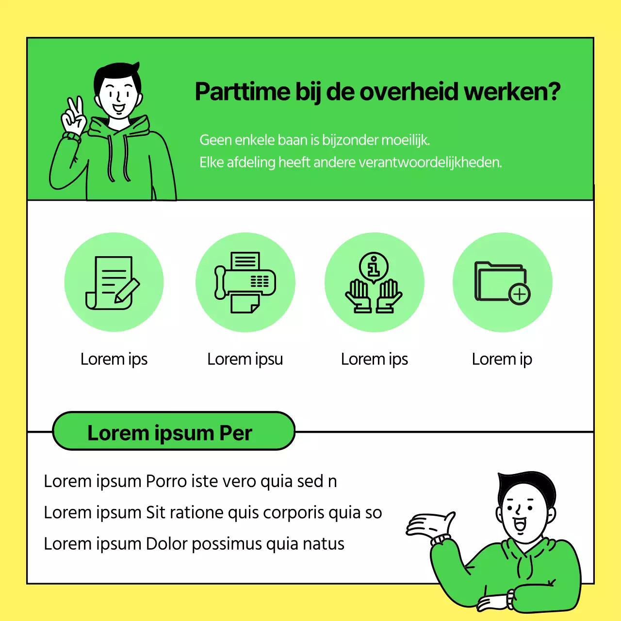 Green Miri City Office Winter Government Office Deeltijdse jobwerving Deeltijdse jobwerving Studenten deeltijdse jobwerving