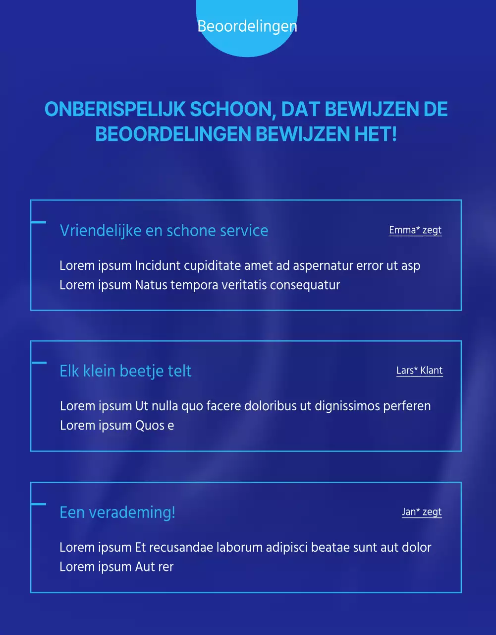 Blue Cool aircoreiniging introduceren