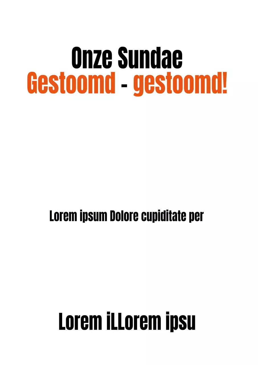 Promoot je restaurant met opvallende zwarte en rode tekst