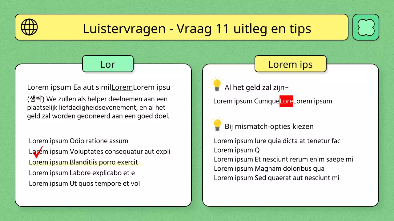 Onderwijsthema met lichtgroene kleur en eenvoudige lijnillustratie