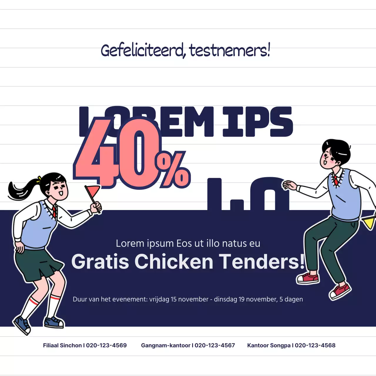 Tickets voor examens met korting