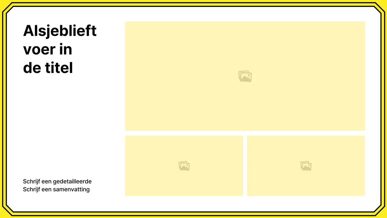 Markeer trefwoorden in een eenvoudige lijnstijl in geel en mint