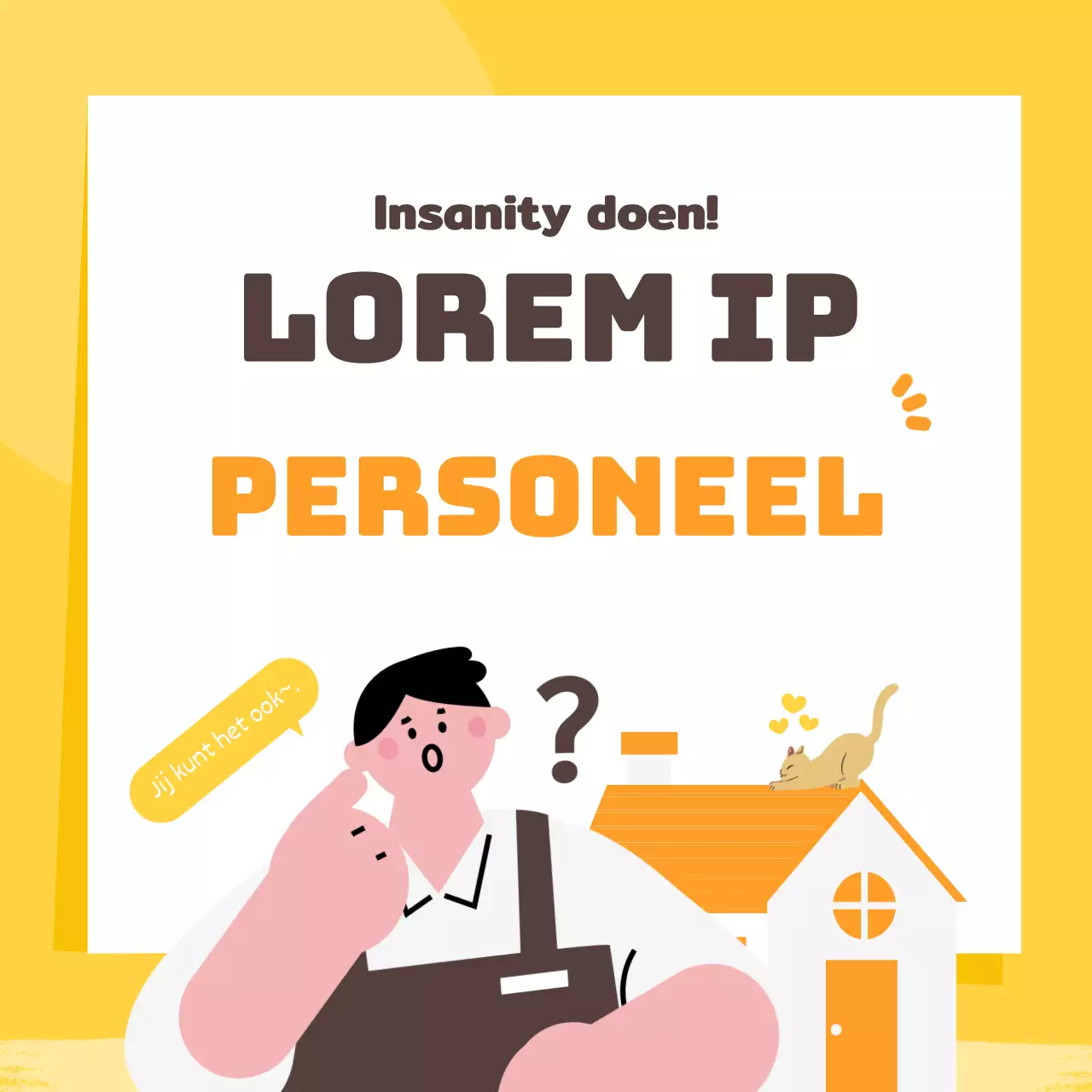 Op zoek naar vrolijk pensionpersoneel