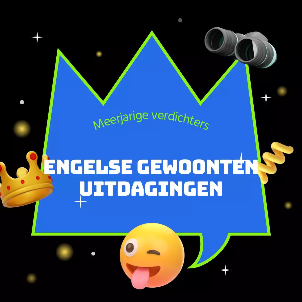 Een eenvoudig challenge-evenement met een zwart 3D-thema (CardNews)