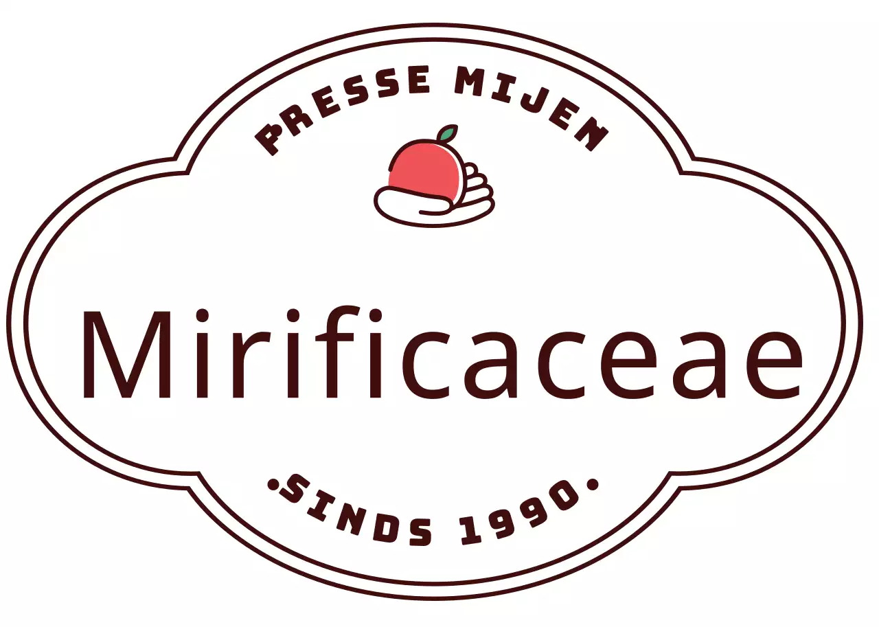 Paarse groentemuts met retro-logo