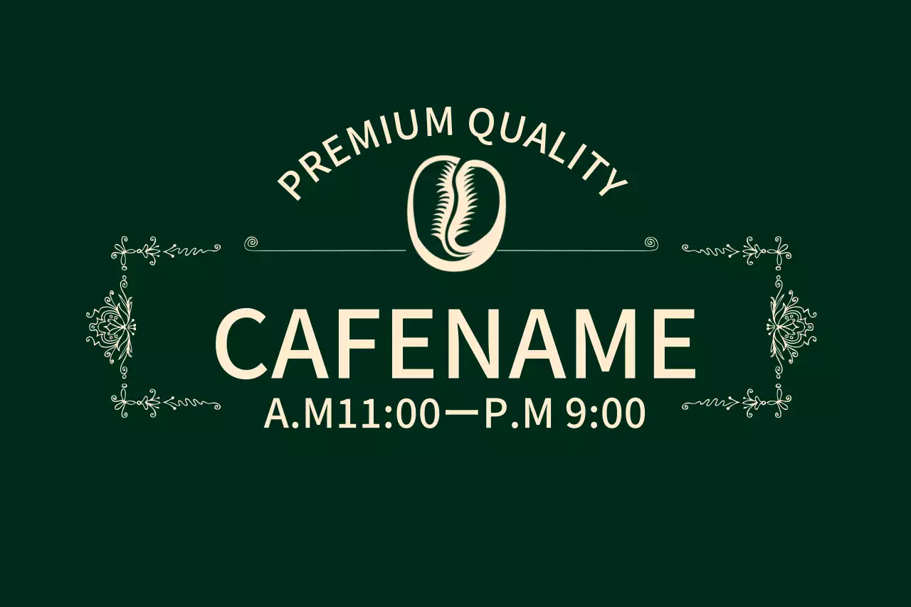 緑 クラシック カフェ 営業時間 ファンシーバナー