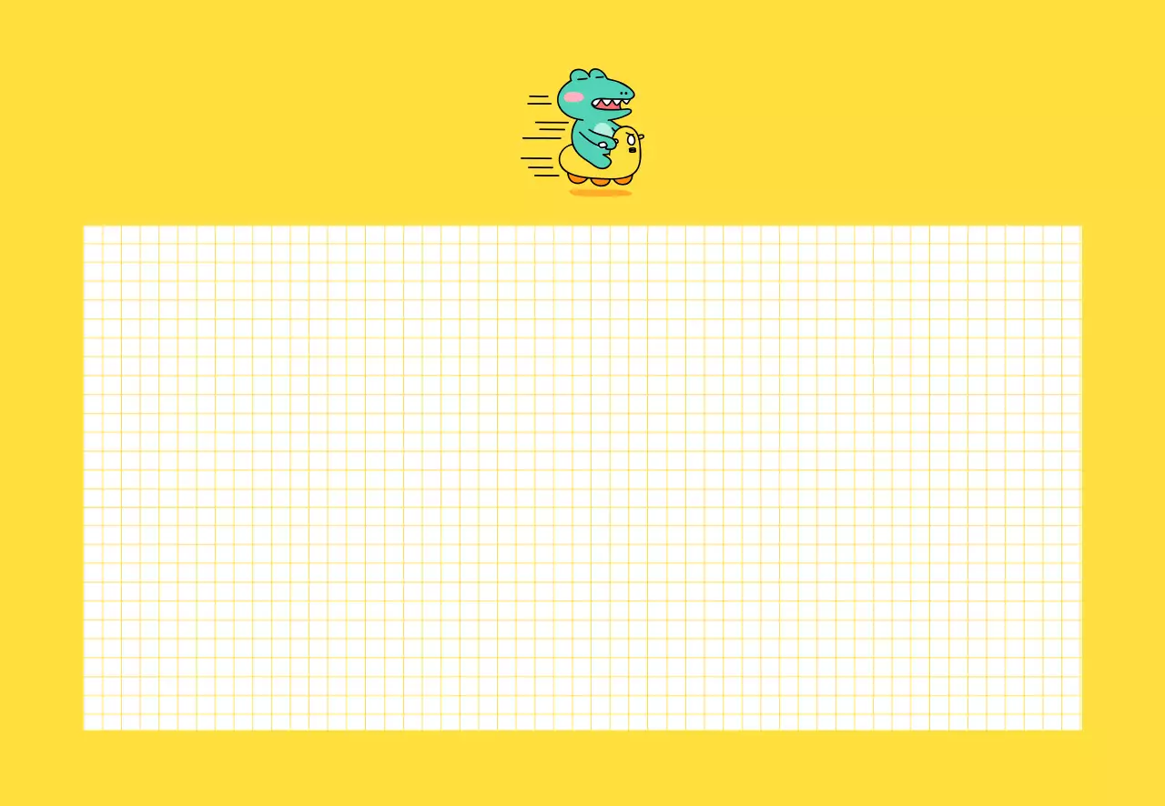 黄色いかわいいアゴのイラスト片目