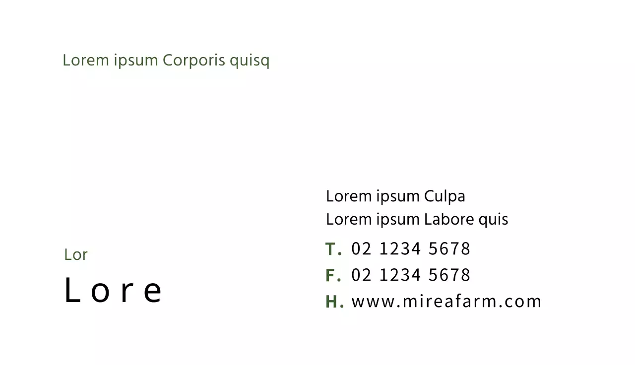 groene illustratie nette boerderij