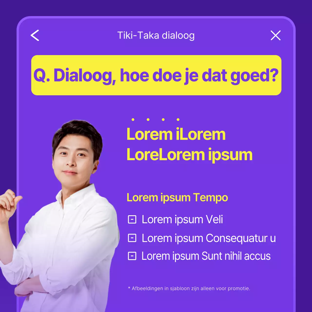 Nette paarse boekpromotiekaartNieuws